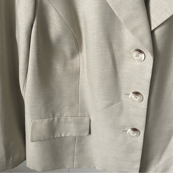 Womens JONES STUDIO lined single breasted blazer 14W - Picture 4 of 6